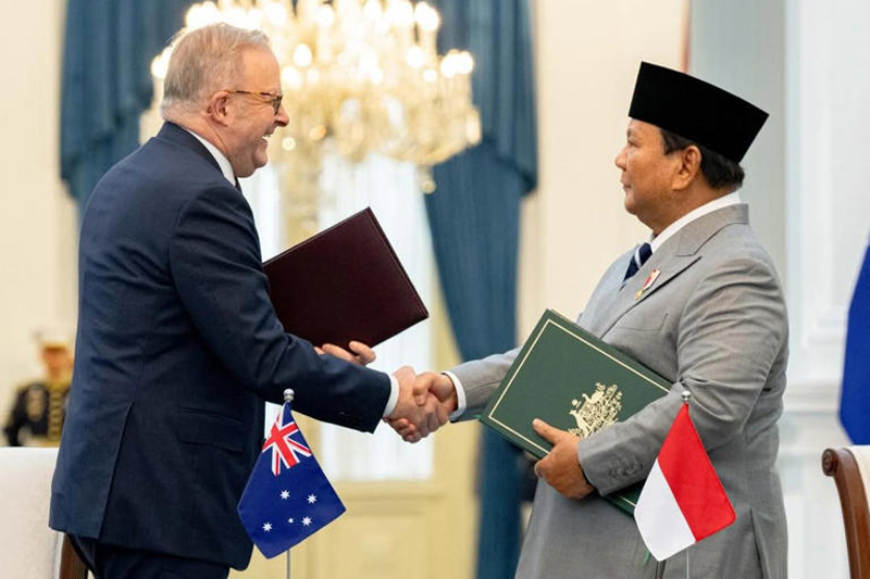 Prabowo dan PM Australia Teken Perjanjian Keamanan Strategis Baru di Jakarta