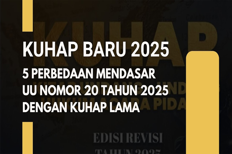 Presiden Prabowo Subianto Resmi Sahkan UU KUHAP Baru Nomor 20 Tahun 2025