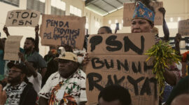Polisi Merauke Tindak Paksa Demonstran Penolak Proyek Besar di Tanah Papua