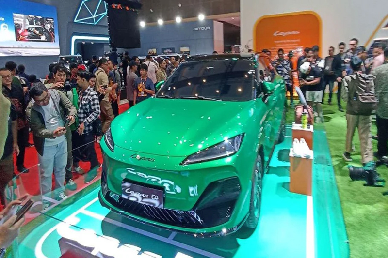 Lepas E4 Lakukan Debut Dunia di Ajang Pameran Otomotif Global 2026