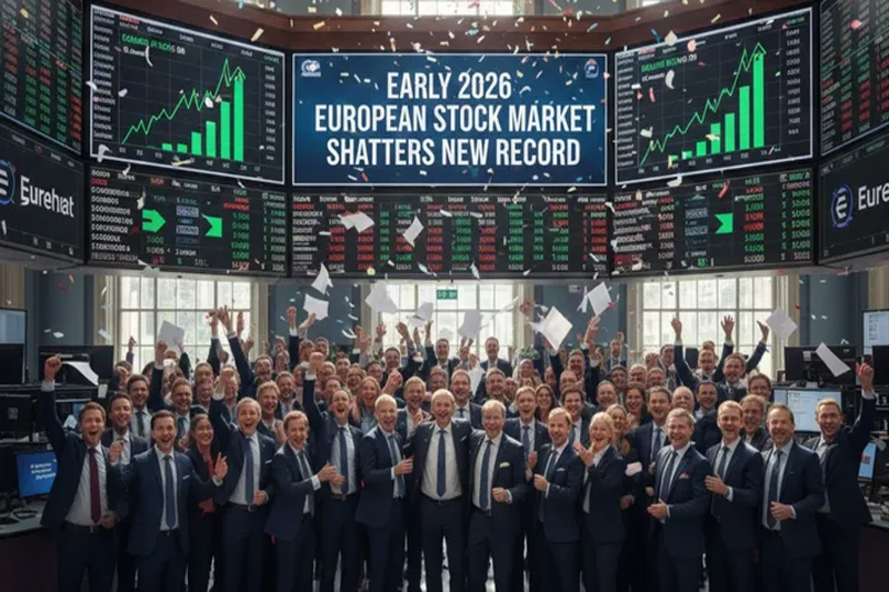 Saham Eropa Pecah Rekor Tertinggi Dipicu Lonjakan Komoditas dan Data Ekonomi AS