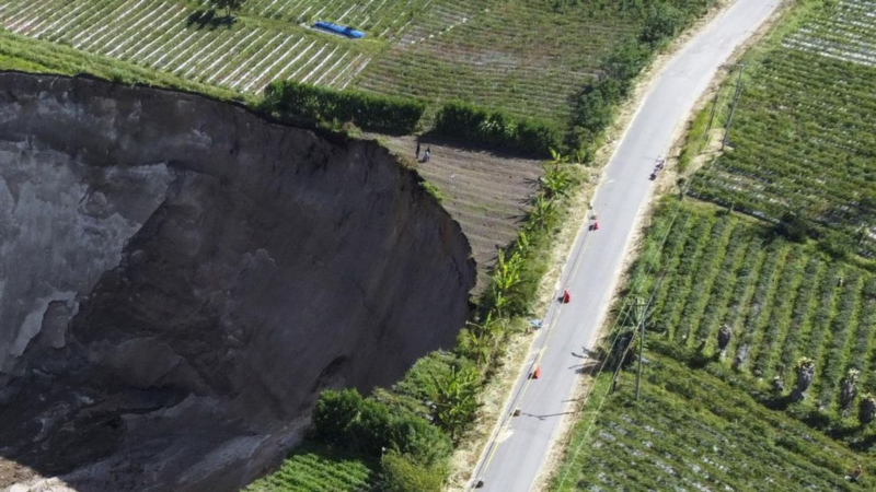 Lubang Raksasa di Aceh Tengah