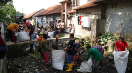 Pemkab Bogor Gotong-royong Bersihkan Lingkungan