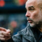 Guardiola diarahkan dalam pertandingan Man City melawan Salford City 2-0 di babak keempat Piala FA di Etihad, Manchester, Inggris pada 14 Februari 2026. Foto oleh Man City