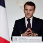 Presiden Prancis Emmanuel Macron di Istana Elysee, Paris, 6 Februari. Foto: AFP