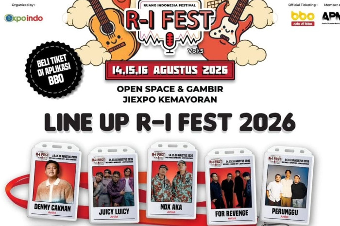 Ruang Indonesia Festival Vol.5 Siap Guncang JIEXPO Kemayoran Tiga Hari