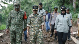 TMMD 127 Bangun Jalan Beton 1,5 Km di Cipelah