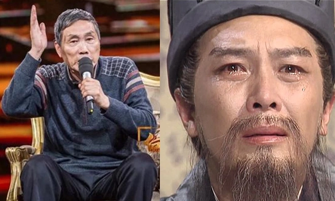 Sutradara Truong Trung Nhat (kiri) mengatakan rekaman di belakang layar Gia Cat Luong menangis Zhou Yu. Foto: Mtime