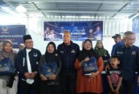 Safari Ramadan Nasdem Bagikan Seribu Paket Sembako untuk Warga Terban