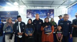 Safari Ramadan Nasdem Bagikan Seribu Paket Sembako untuk Warga Terban