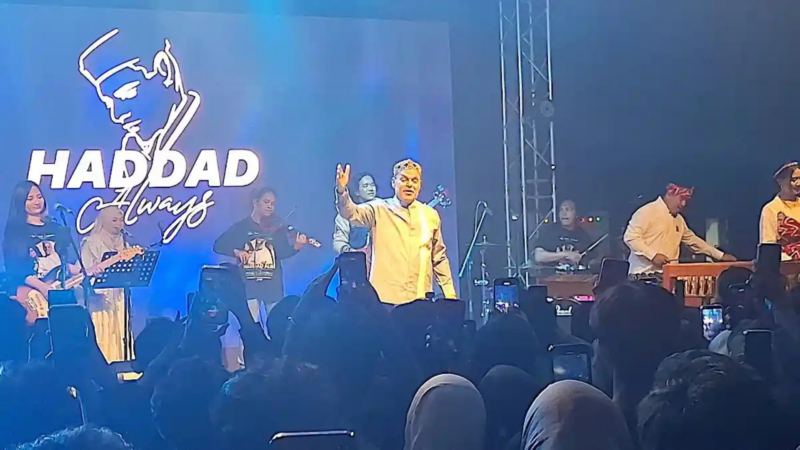 Haddad Alwi Menangis di Blok M