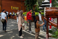 Libur Lebaran di TMII