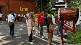 Libur Lebaran di TMII
