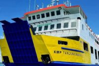 Kapal penyeberangan ferry milik PT ASDP. /ANTARA