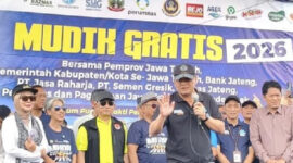 Luthfi Lepas 325 Bus Mudik Gratis Jateng, Kelaikan Armada Jadi Prioritas