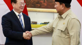 Presiden Prabowo Subianto saat bertemu Minister of State Security (MSS) atau Menteri Keamanan China, Chen Yi Xin di Istana Negara, Jakarta, Jumat (27/3/2026) kemarin. (Foto: BPMI Setpres)