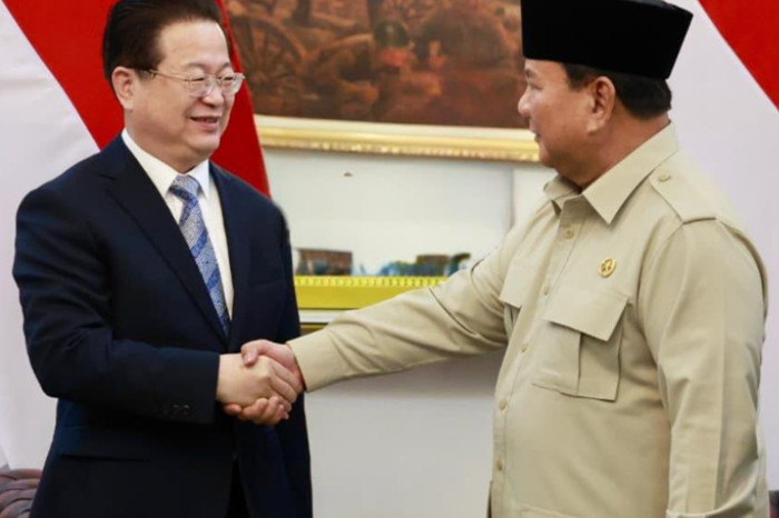 Presiden Prabowo Subianto saat bertemu Minister of State Security (MSS) atau Menteri Keamanan China, Chen Yi Xin di Istana Negara, Jakarta, Jumat (27/3/2026) kemarin. (Foto: BPMI Setpres)