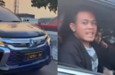 pengemudi mitsubishi pajero ditangkap